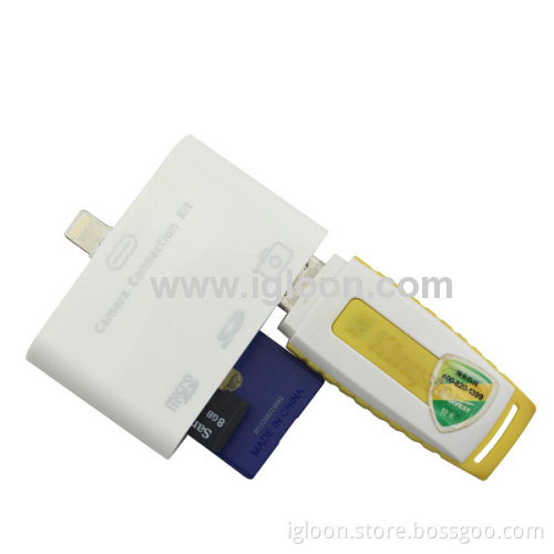 3 In 1 Camera Connection Kit Card Reader For Ipad Mini And Ipad 4